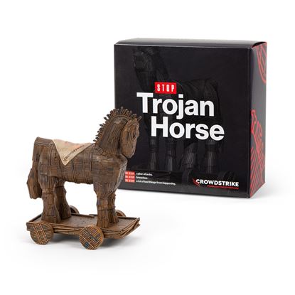 Trojan Horse Figurine
