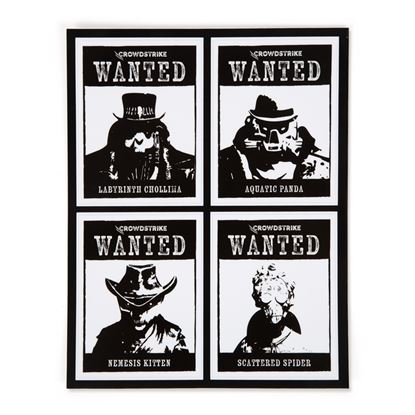 Adversaries Wanted Sticker Pack
