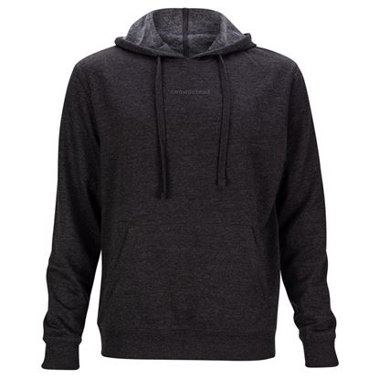 Grey Lightweight CrowdStrike Fleece Hoodie