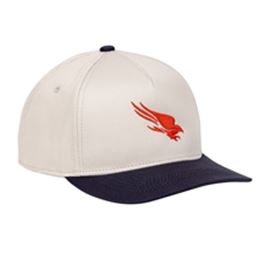 Two-Tone Red/Navy Falcon Cap
