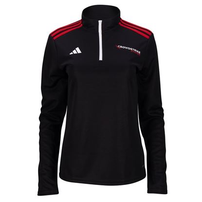 CrowdStrike Racing x Adidas Entrada 22 Quarter Zip Womens
