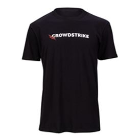 CrowdStrike Logo Tee- Black